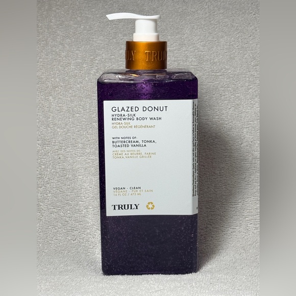 TRULY Other - TRULY JUMBO Glazed Donut Hydra-Silk Body Wash 16 fl oz - Brand New!